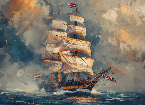 Hms victory style sail - victory, ship
