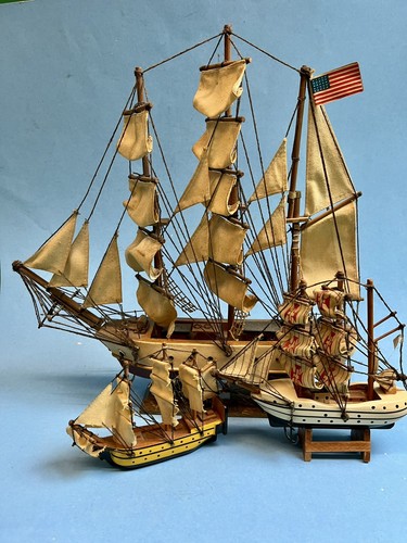 Sailing models set three - models,