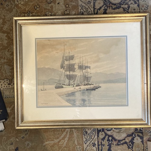 Martin hardie framed signed - hardie,
