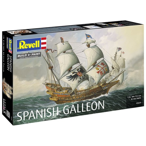 Revell spanish galleon ship - revell,