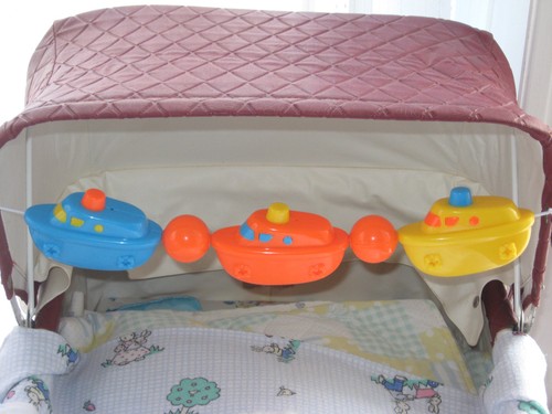 Pram rattle sailing - pram, ships