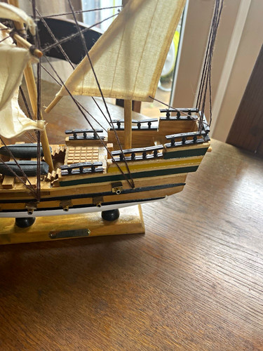 Mayflower wooden sailing ship