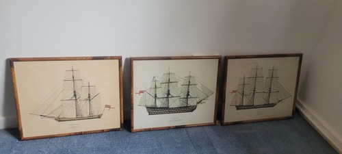 Trio british sailing - trio, ships
