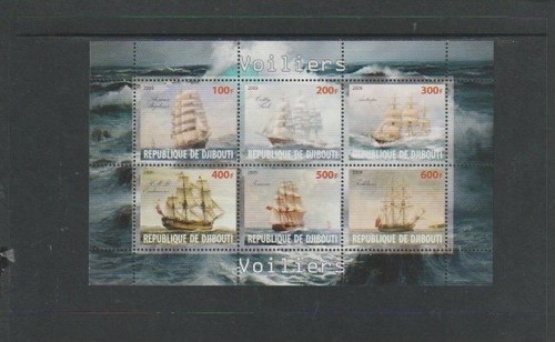 Djibouti 2009 sheet - 2009, 6v